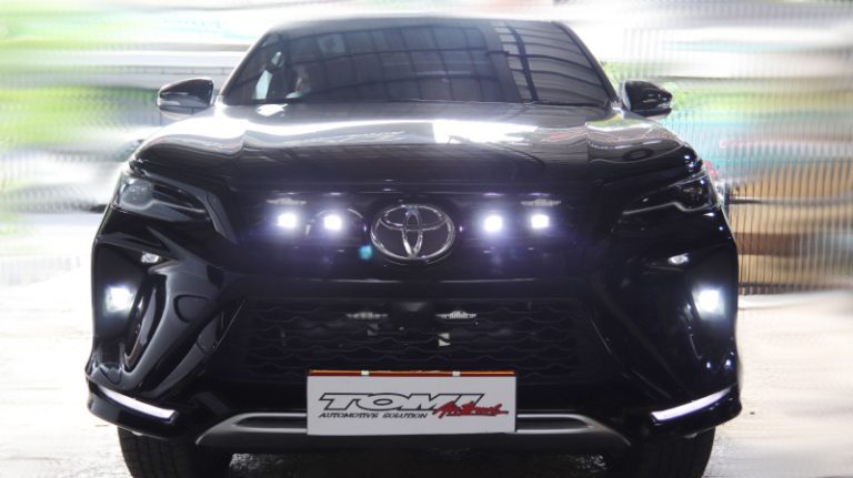 Toyota All New Fortuner Tambah Keren Pakai Lampu Mini Projector