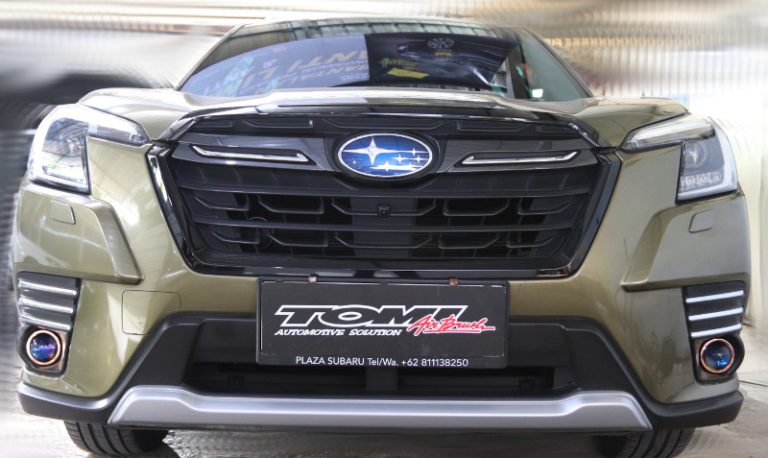 Subaru Forester Ganti Foglamp Projector di Yoong Motor Jakarta