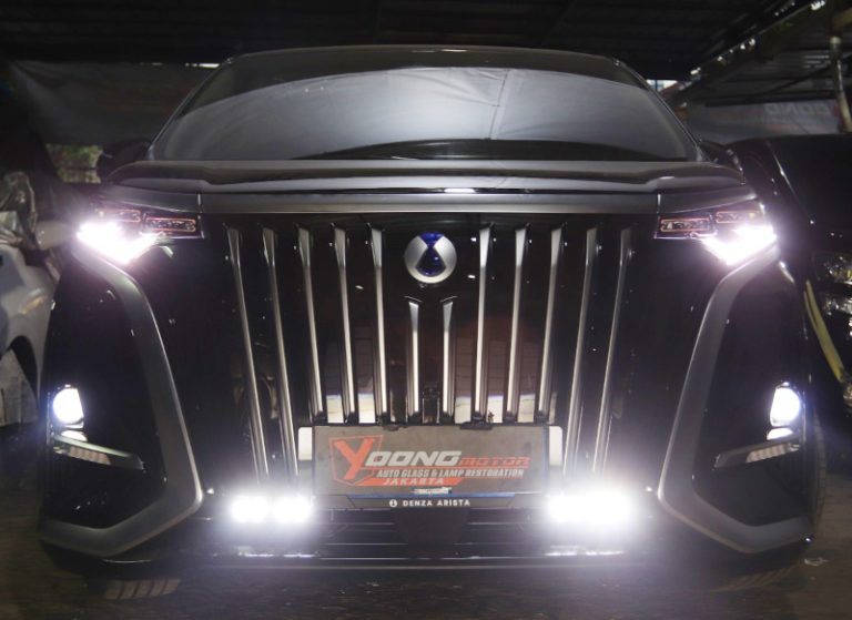 BYD Denza D9 Custom Foglamp Projector dan Projector BiLED