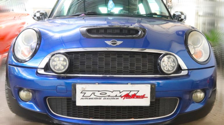 Bengkel Spesialis Cleaning Headlamp Mini Cooper