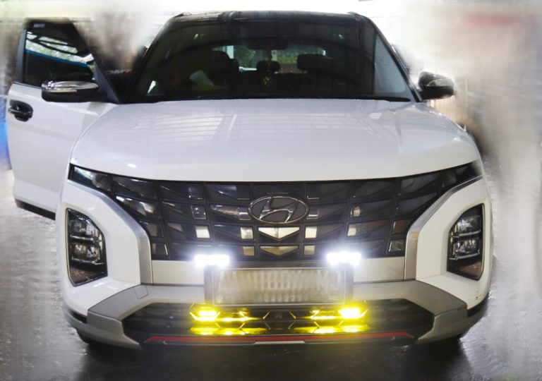 Modifikasi Lampu Hyundai Creta Pakai Mini Projector