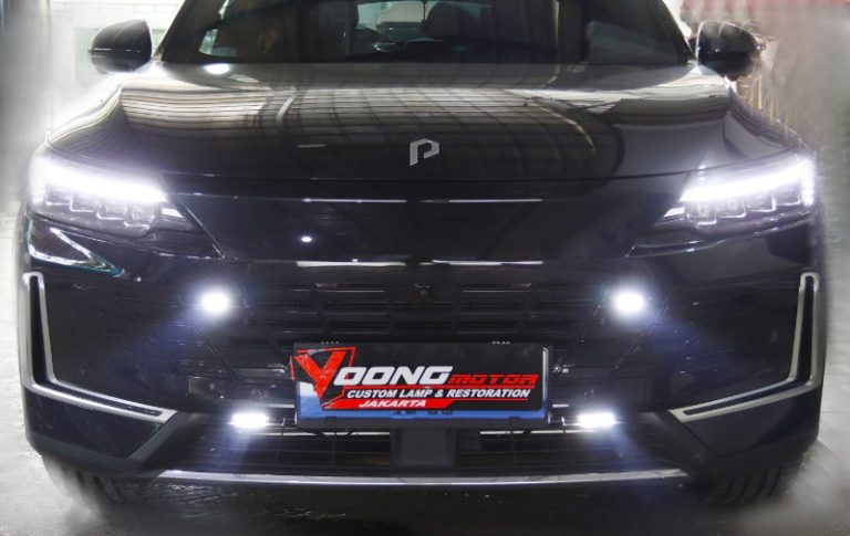 Upgrade Lampu Mobil Listrik Pakai Mini Projector, Worth It atau Tidak?