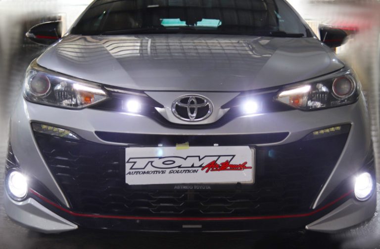 Upgrade Lampu Yaris Pakai Saber SR Nano S