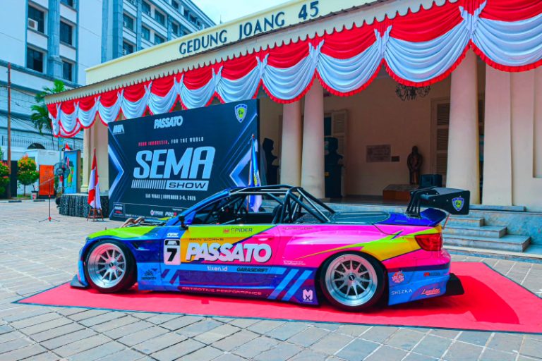 Tomi Airbrush Wujudkan Konsep Airbrush di BMW Passato