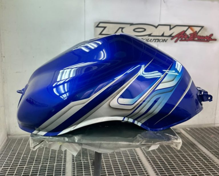 Repaint Motor Berkualitas Pakai Oven Mobil di Tomi Airbrush